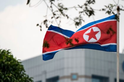 North Korean flag