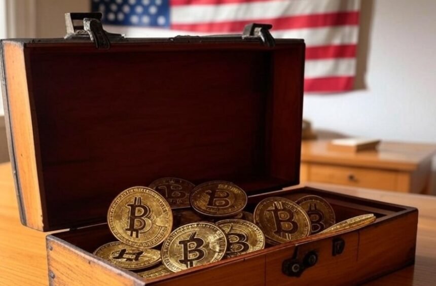 What is the ideal percentage that the US state must have saved on Bitcoin?