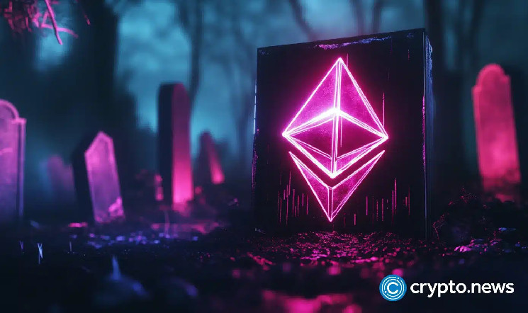 Ethereum's TVL will fall by 30% in February.