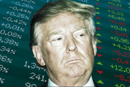 President Trump says, "I'm not looking at the stock market."