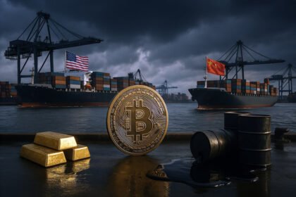 Bitcoin Flat as China announces new 125% tariffs on US goods, gold spikes and oil
