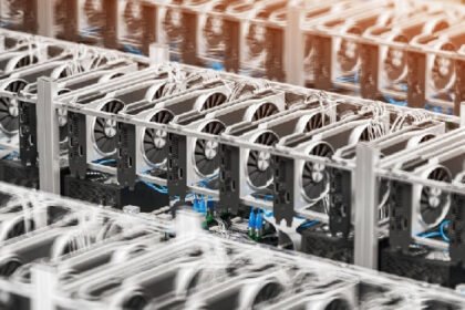 Bitcoin mining stock falls amid wider market turmoil