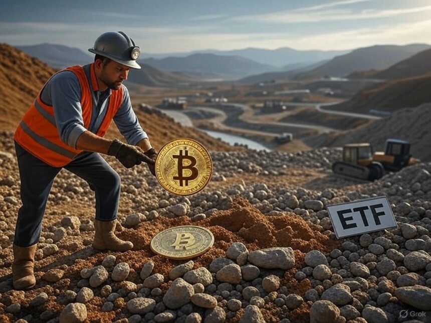 Investing in exchange mining for Bitcoin is possible with new combination ETFs