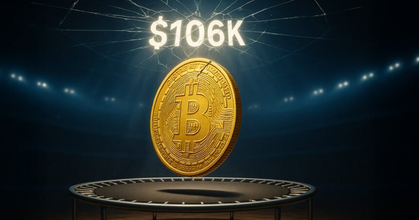 Bitcoin is unable to close daily candles over $106,000 after eight failed attempts in 2025