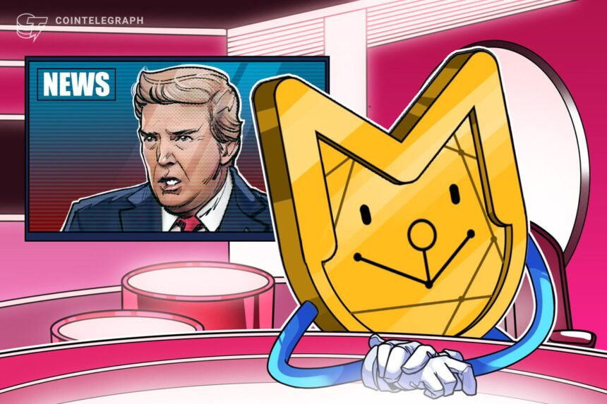 The social denial of the truth owned by Trump denies it launches Memocoin
