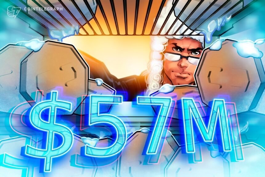 US court freezes $57 million USDC allegedly linked to the Libra scandal