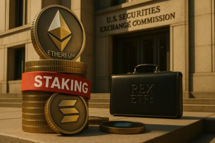 Rex pushes ETH and SOL staking ETF via the unusual C-Corp as the SEC softens the stance
