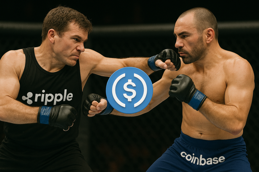 Ripple and Coinbase conflict to stay at USDC