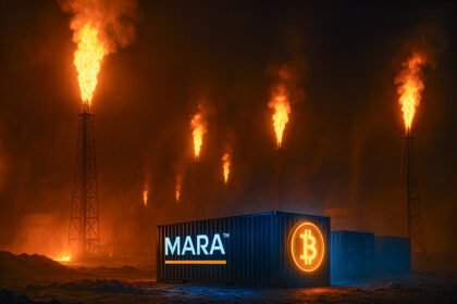 Can a marathon team up with Exxon or Aramco on Flare Gas Bitcoin Mining?