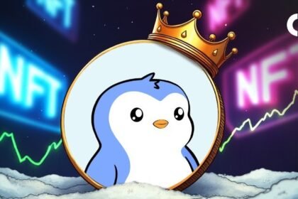 Pengu's 385% Surge fires Pudgy Penguins into the second largest NFT ranking