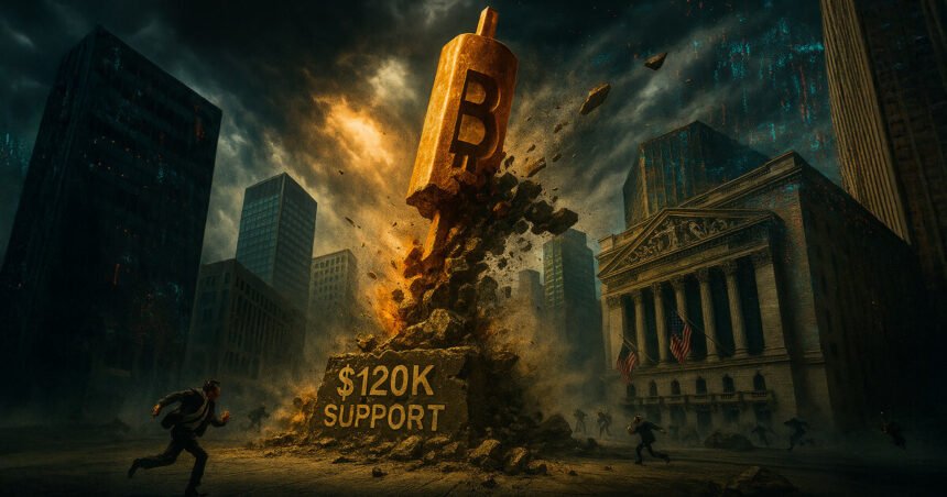 Bitcoin slips below $120K amid US inflation concerns and a $461 million liquidation storm