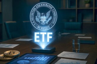 SEC approves spot bitcoin and ethereum ETF border red