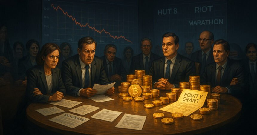 Shareholders after a record-breaking stock grant