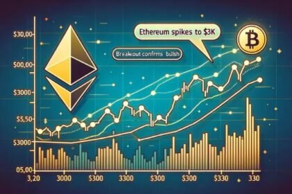 Ethereum prices surge to $3k - Breakout confirms bullish trend