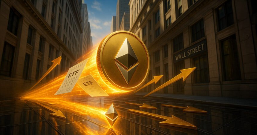 Ethereum ETF inflows exceed $2.3 billion in a week as demand intensifies