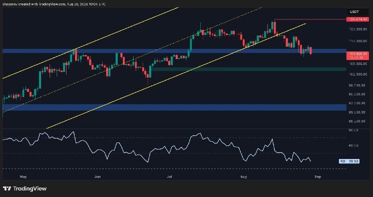 BTC risks a dump of under $100k if this final support cracks
