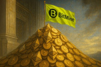Bitmine jumps over Sharplink by buying 833k ETH in 35 days, trading volume of $1.6 billion.