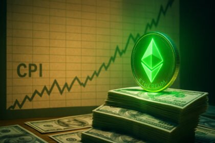 As Ethereum reaches $4.4k, US core inflation jumps to five months high