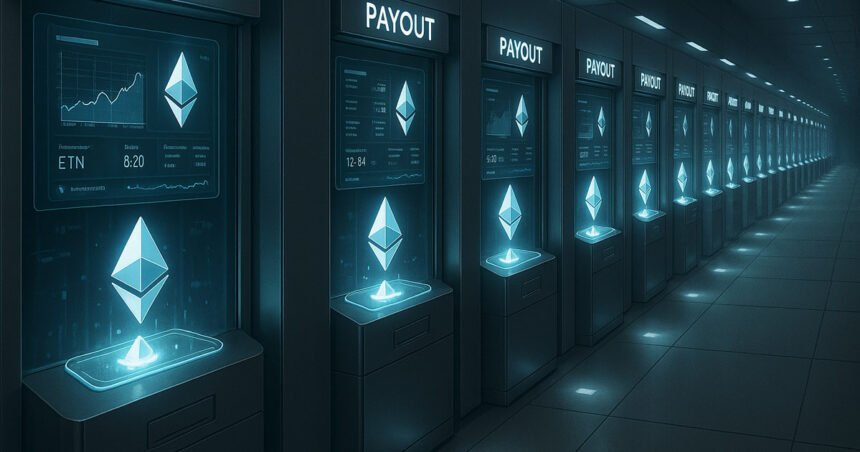 BTCS distributes $0.40 per share with Ethereum dividend, and its inventory jumps by 10%