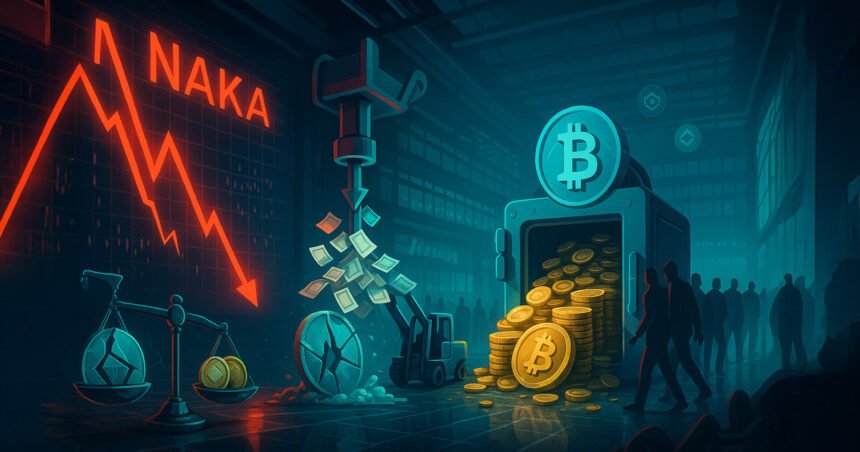 Naka reinforces stocks with stocks with 54% in one day, strengthening investors' fatigue with Bitcoin finance companies