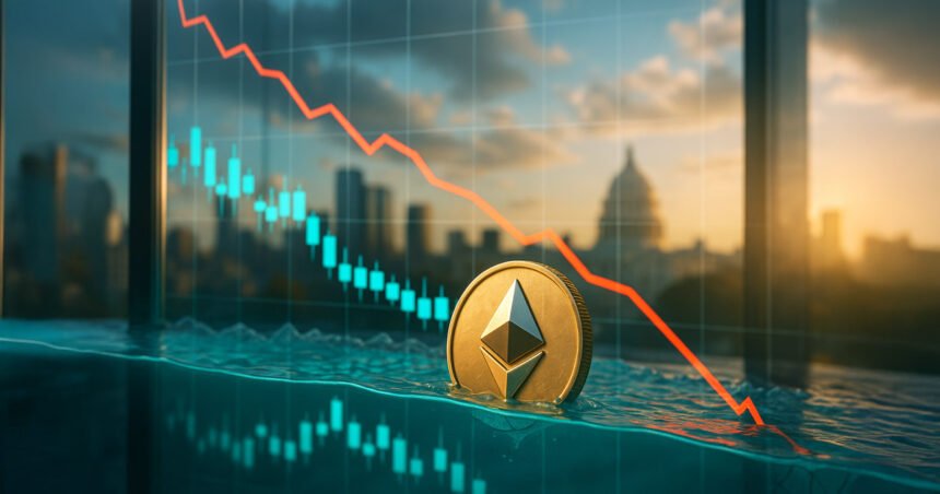 Ethereum falls below $4,000 and causes a loss of $183 million for traders