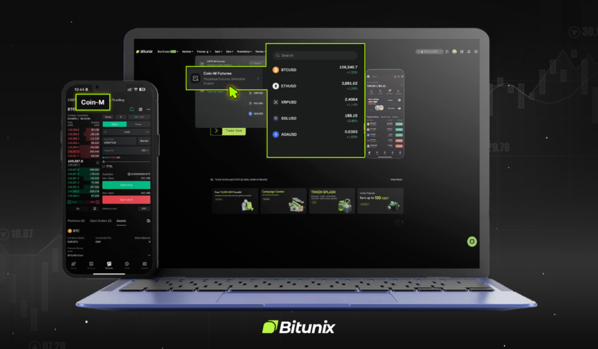 Bitunix Exchange launches perpetual futures Coin-M