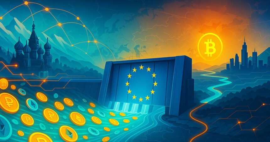Will EU sanctions route Ruble Stablecoin to Bitcoin?