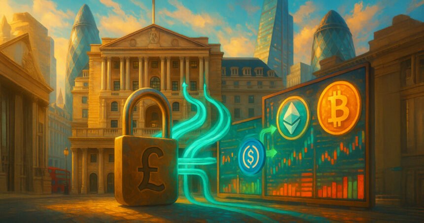 Will the BoE “exemption” significantly increase stablecoin rails to BTC and ETH?