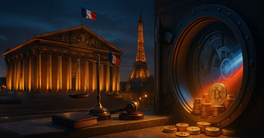 France wants to hoard 420,000 BTC while taxing unrealized crypto holdings