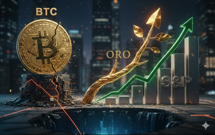 Bitcoin will miss out as gold in 2025, but S&P 500 will still rise Bitcoin will fall as gold in 2025, S&P will rise