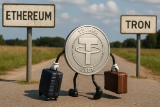 Tron positions itself as the preferred network for storing USDT