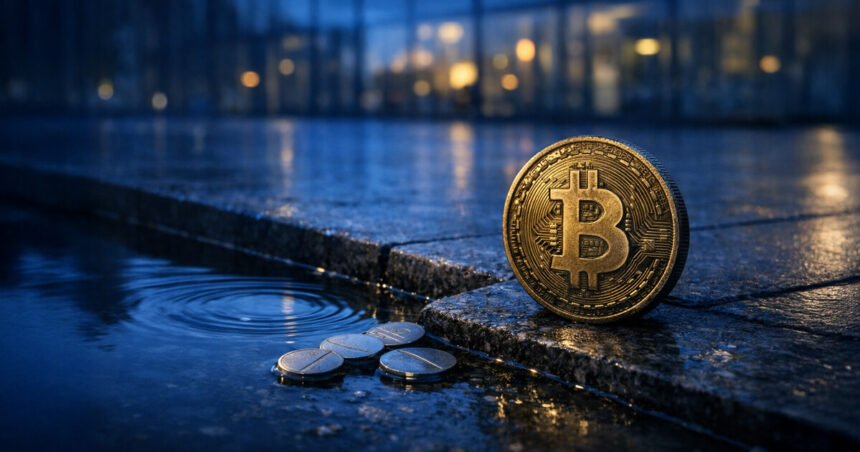 Bitcoin’s calm price movement is a trap: the stable ETF bid that supported Bitcoin has already disappeared