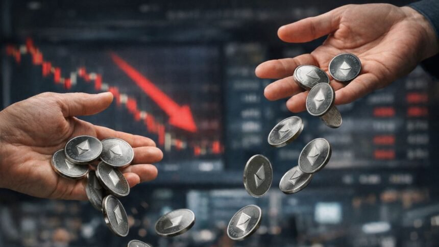 ETHZilla stops accumulating Ethereum cryptocurrency following stock price crash