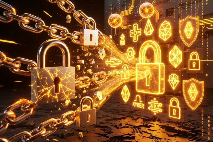 Post-quantum "9 years left until each cryptographic system is updated"