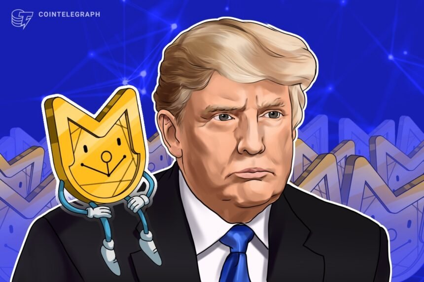 White House confirms President Trump will speak at meme coin celebration on Saturday