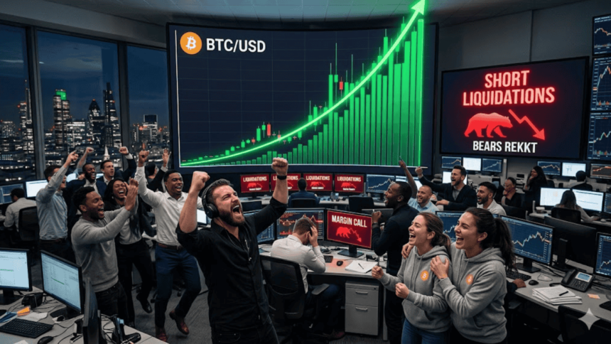 Bitcoin rises to $78,000, liquidates $300 million of traders