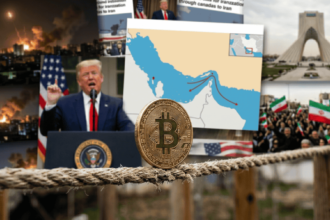 Bitcoin balances precariously at $77,000, awaiting definition on Iran