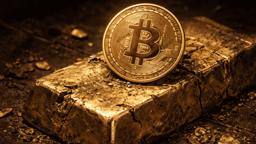 Bitcoin steals ground from gold for second consecutive month