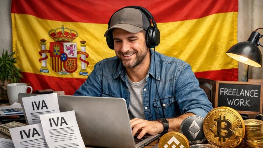 Spain's new value-added tax system favors self-employed people who earn money with cryptocurrencies