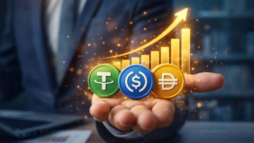 Capital moves into stablecoins and generates profits in weak markets