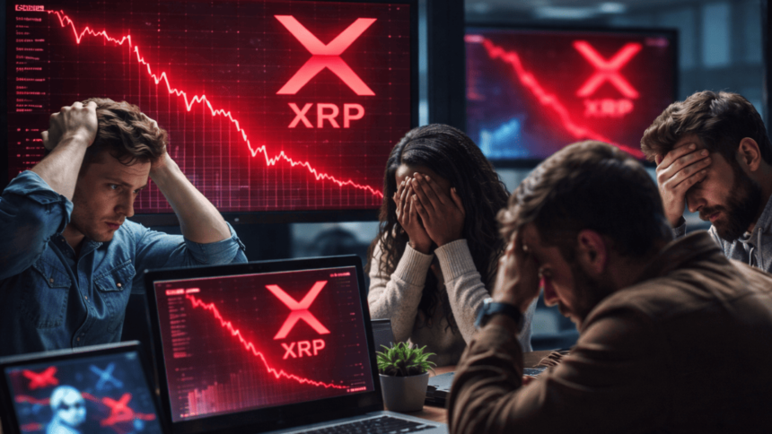 XRP causes the most bearish sentiment in the past two years