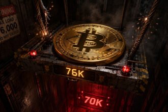 Bitcoin price risk falls towards $70,000 as $76,000 support weakens