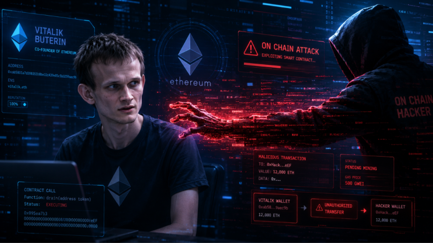 Vitalik Buterin was the target of an on-chain attack on Ethereum, but what happened?