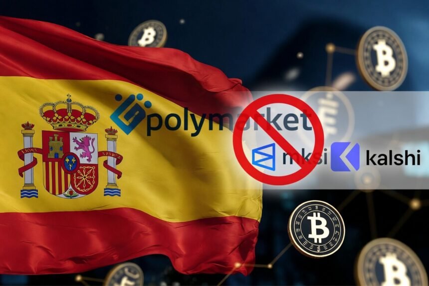 Spain blocks and publishes files against Polimarket and Calci