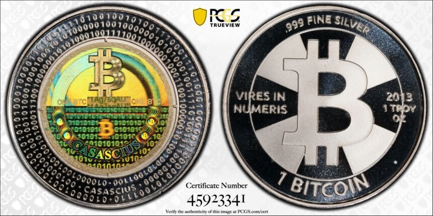They will redeem the rare 1 BTC Casascius coin that has remained sealed since 2012