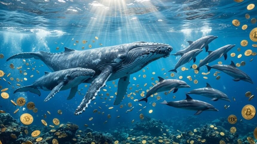 Bitcoin whales and dolphins will purchase BTC at the slowest pace in 2026