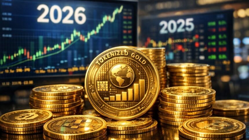 Tokenized gold will already exceed total trading volume in 2025 in 2026