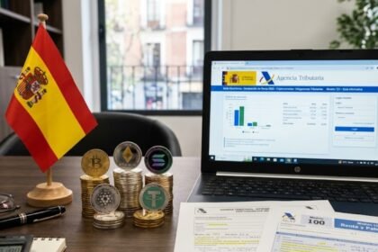 What should I do if I receive a notice from the Spanish Ministry of Finance regarding the use of cryptocurrencies?