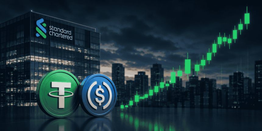 Stablecoins and RWA will move US$4 trillion into public networks, according to Standard Chartered