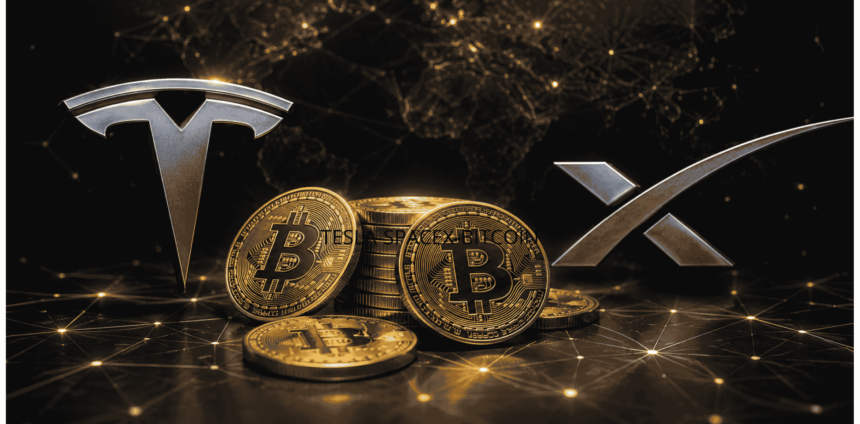 Two of the world's 10 most valuable publicly traded companies already own Bitcoin: Tesla and SpaceX
